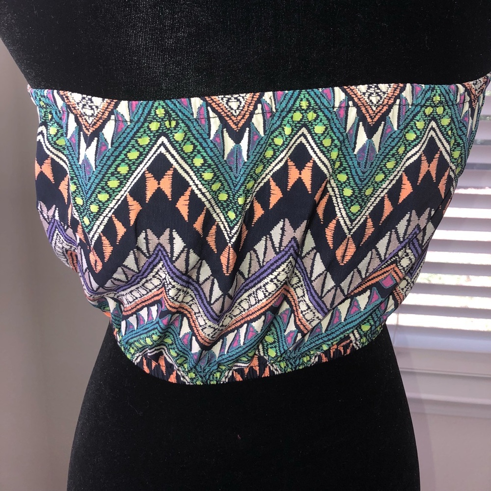 Multi-Colored Tube Top - Picture 6 of 8